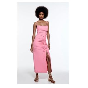 Zara Draped Mini Dress